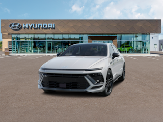 2026 Hyundai Sonata N Line Sedan KMHL54JC3TA529614 for Sale at D'Arcy Hyundai in Joliet, IL