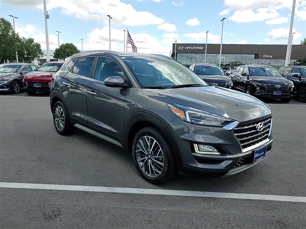 Certified 2020 Hyundai Tucson Limited with VIN KM8J3CALXLU131726 for sale in Joliet, IL