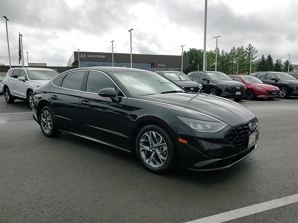 Certified 2022 Hyundai Sonata SEL with VIN KMHL64JA8NA203984 for sale in Joliet, IL