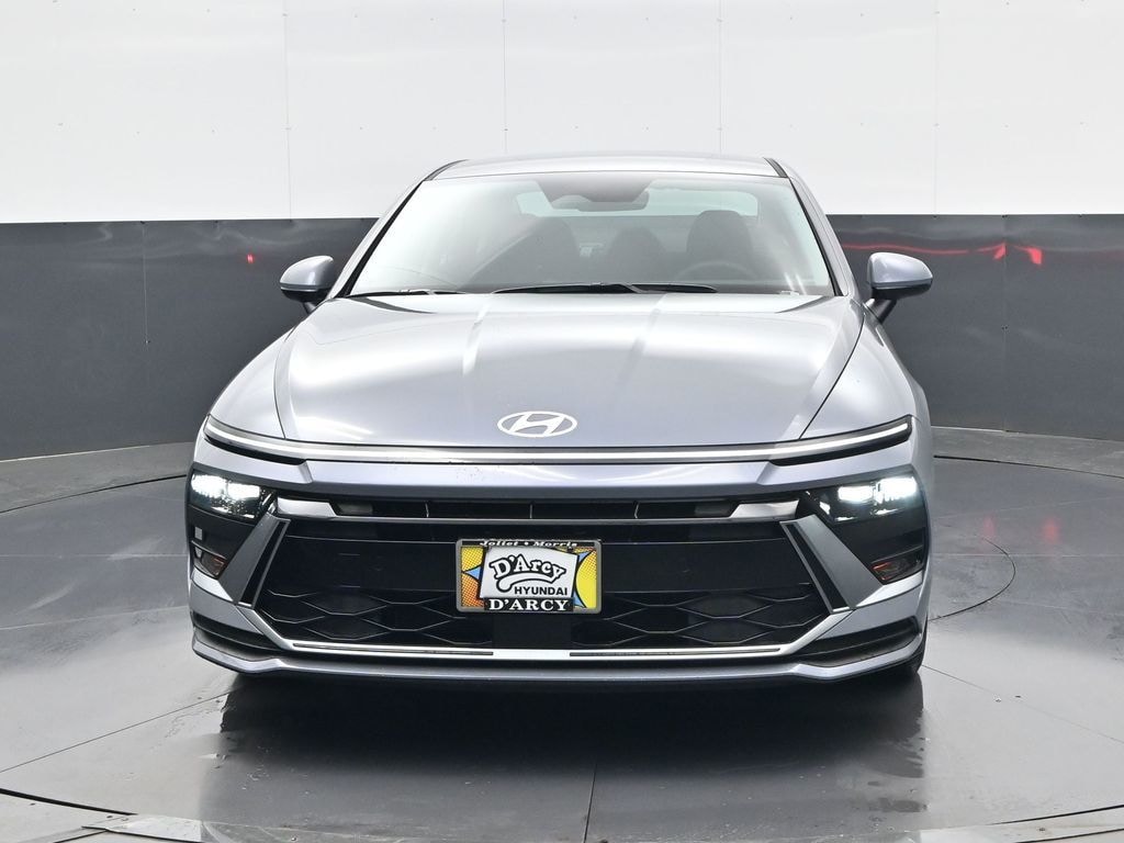 New 2026 Hyundai Sonata Hybrid Blue Sedan