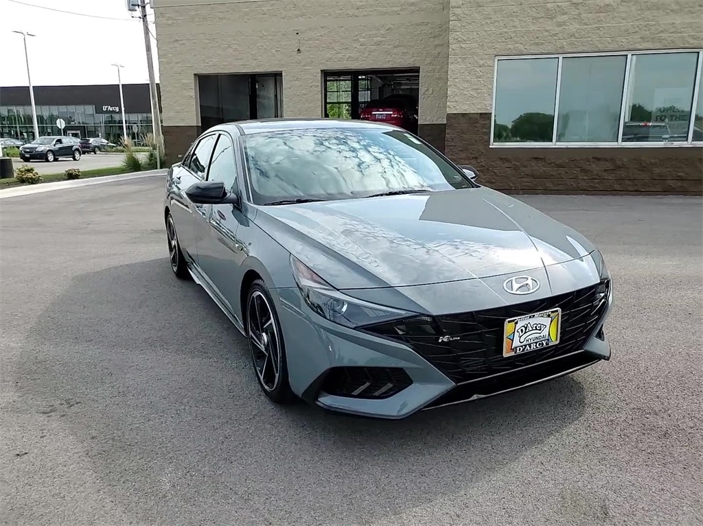 Certified 2022 Hyundai Elantra N Line with VIN KMHLR4AF2NU313379 for sale in Joliet, IL