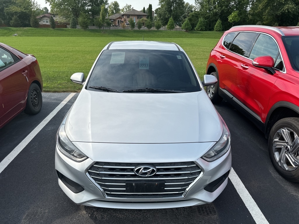 Used 2019 Hyundai Accent SE with VIN 3KPC24A39KE038599 for sale in Joliet, IL