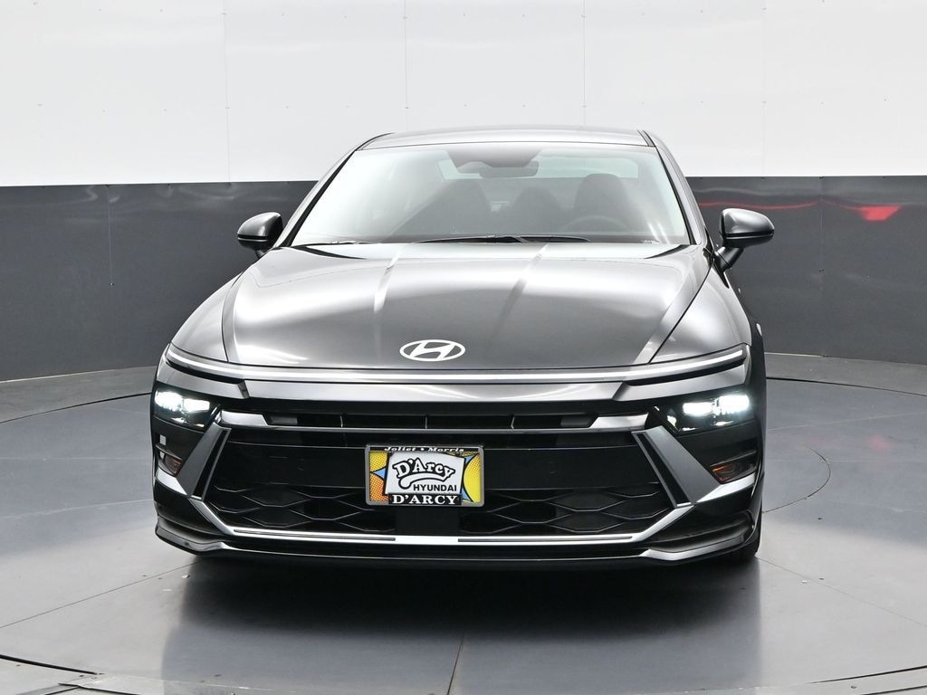 New 2026 Hyundai Sonata Hybrid Blue Sedan