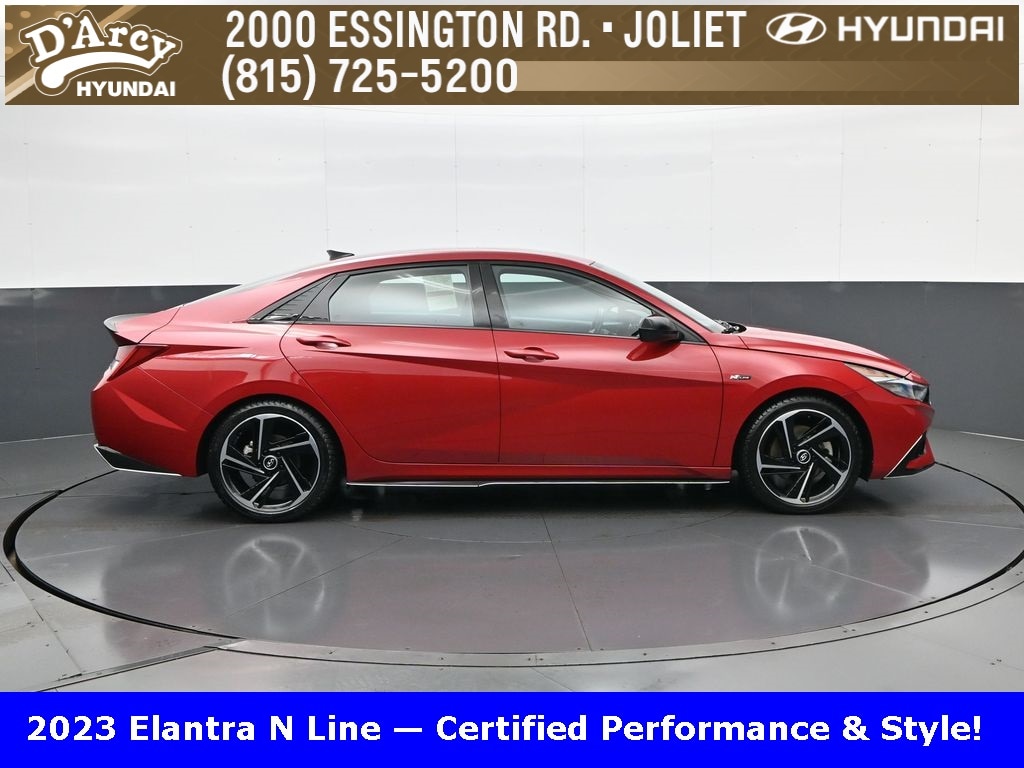 Certified 2023 Hyundai Elantra N Line Sedan