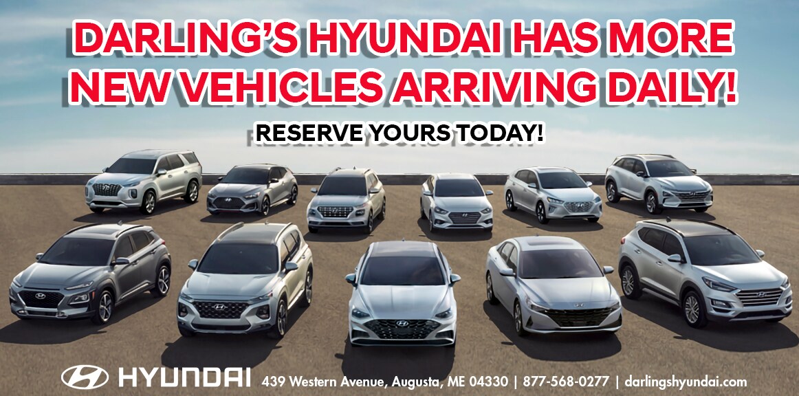 New Hyundai Specials Cars and SUVs Cost Less at Your Maine Hyundai Dealer