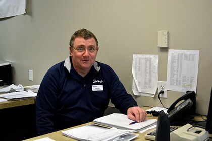 Staff member Dennis Johnston from ID_085634