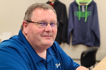 Staff member Scott Roach from ID_085634