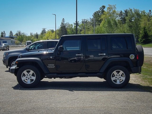 Used 2015 Jeep Wrangler Unlimited Sport with VIN 1C4BJWDG2FL762270 for sale in Bangor, ME
