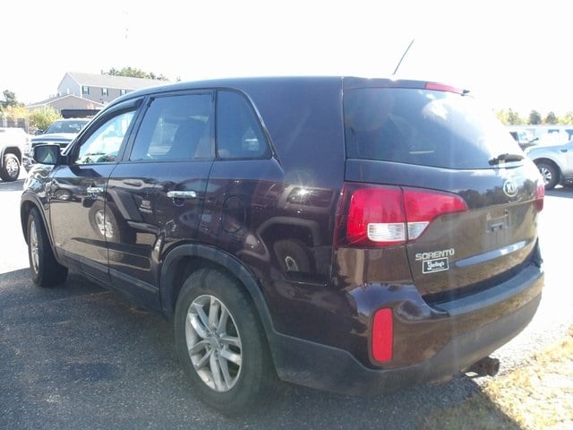 Used 2014 Kia Sorento LX with VIN 5XYKTCA6XEG525492 for sale in Ellsworth, ME