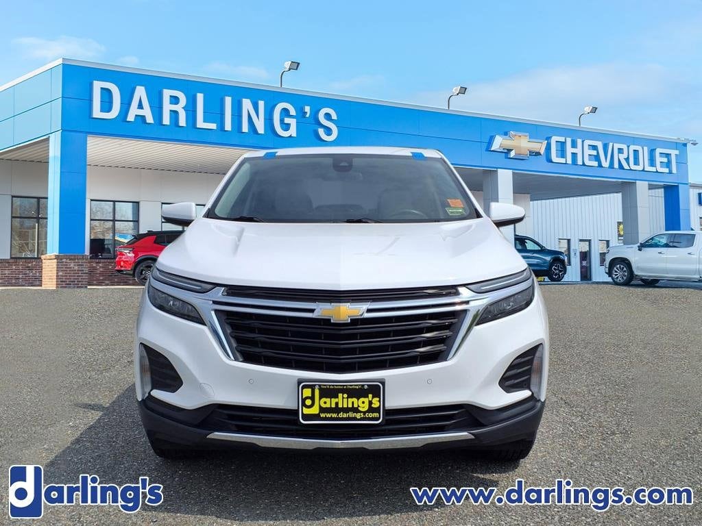 Used 2022 Chevrolet Equinox LT with VIN 3GNAXUEV6NL214861 for sale in Ellsworth, ME