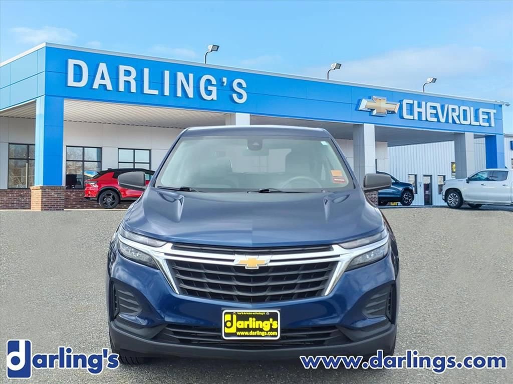 Used 2022 Chevrolet Equinox 1FL with VIN 2GNAX5EV9N6118832 for sale in Ellsworth, ME