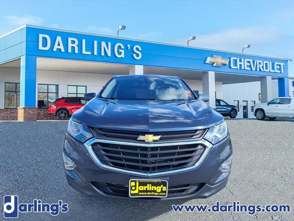 Used 2018 Chevrolet Equinox LT with VIN 3GNAXSEV9JL355759 for sale in Ellsworth, ME