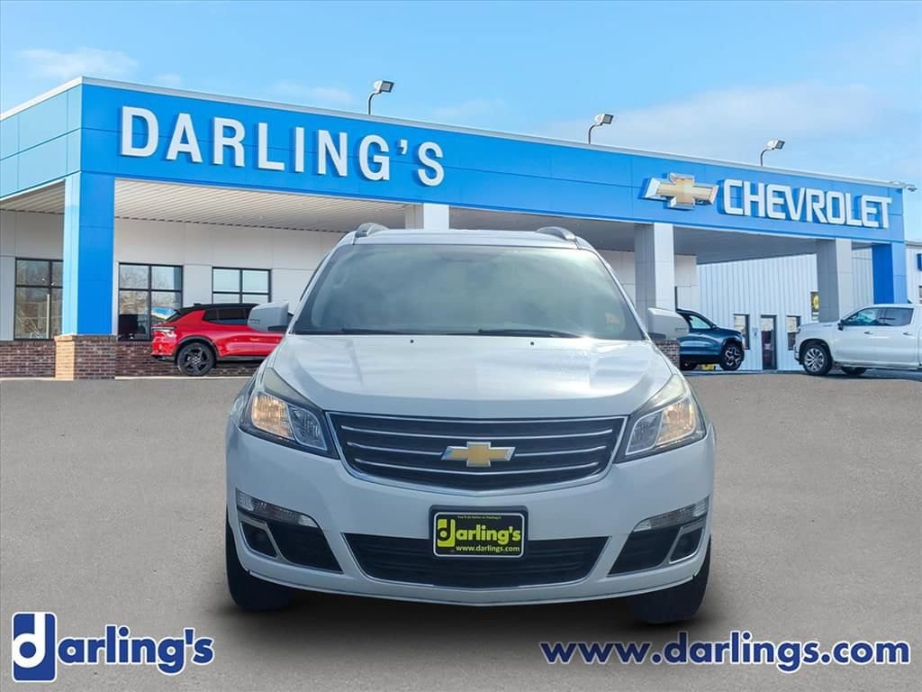 Used 2017 Chevrolet Traverse 1LT with VIN 1GNKVGKD4HJ348237 for sale in Ellsworth, ME