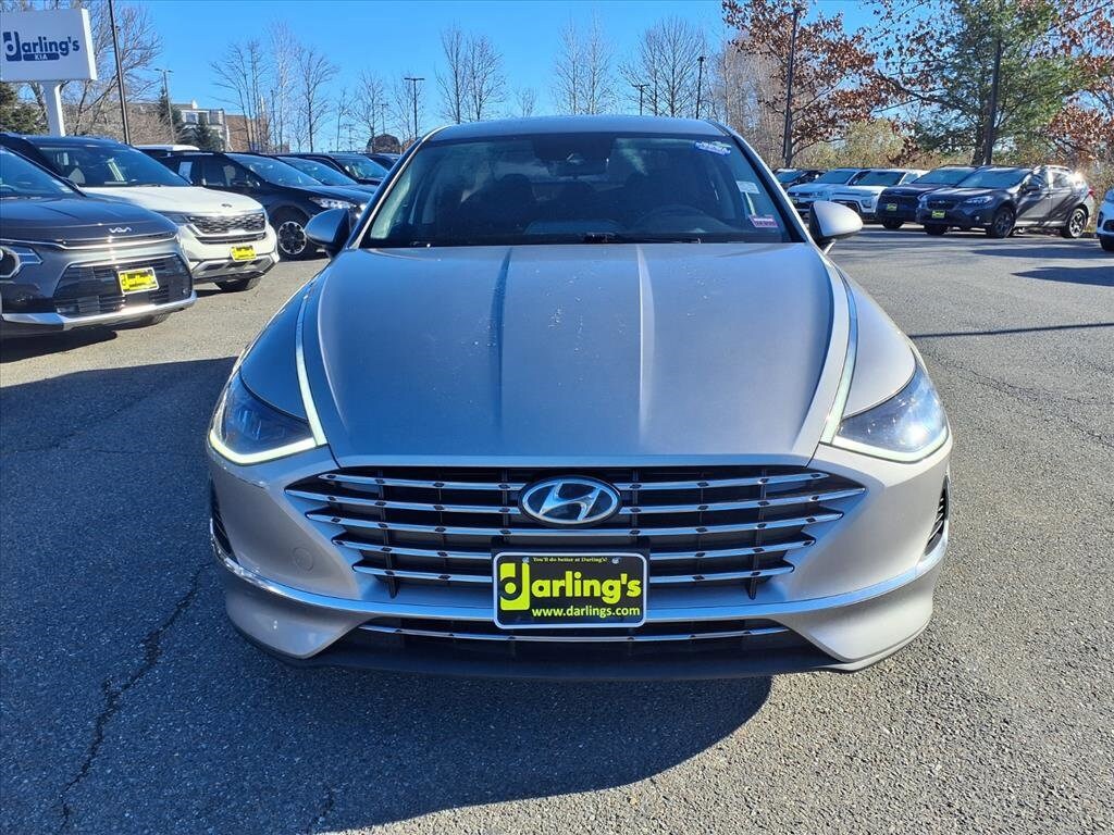 2021 Hyundai Sonata Hybrid Blue photo 2