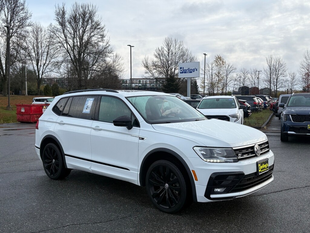 Used 2021 Volkswagen Tiguan 2.0T SE R-Line Black SUV