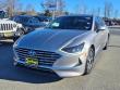 Used 2021 Hyundai Sonata Hybrid Blue Sedan