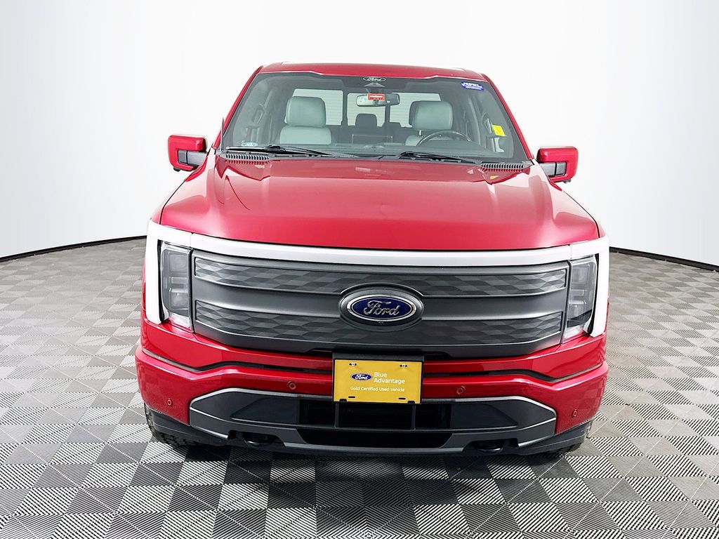 Certified 2022 Ford F-150 Lightning Lariat with VIN 1FT6W1EVXNWG13170 for sale in Ellsworth, ME