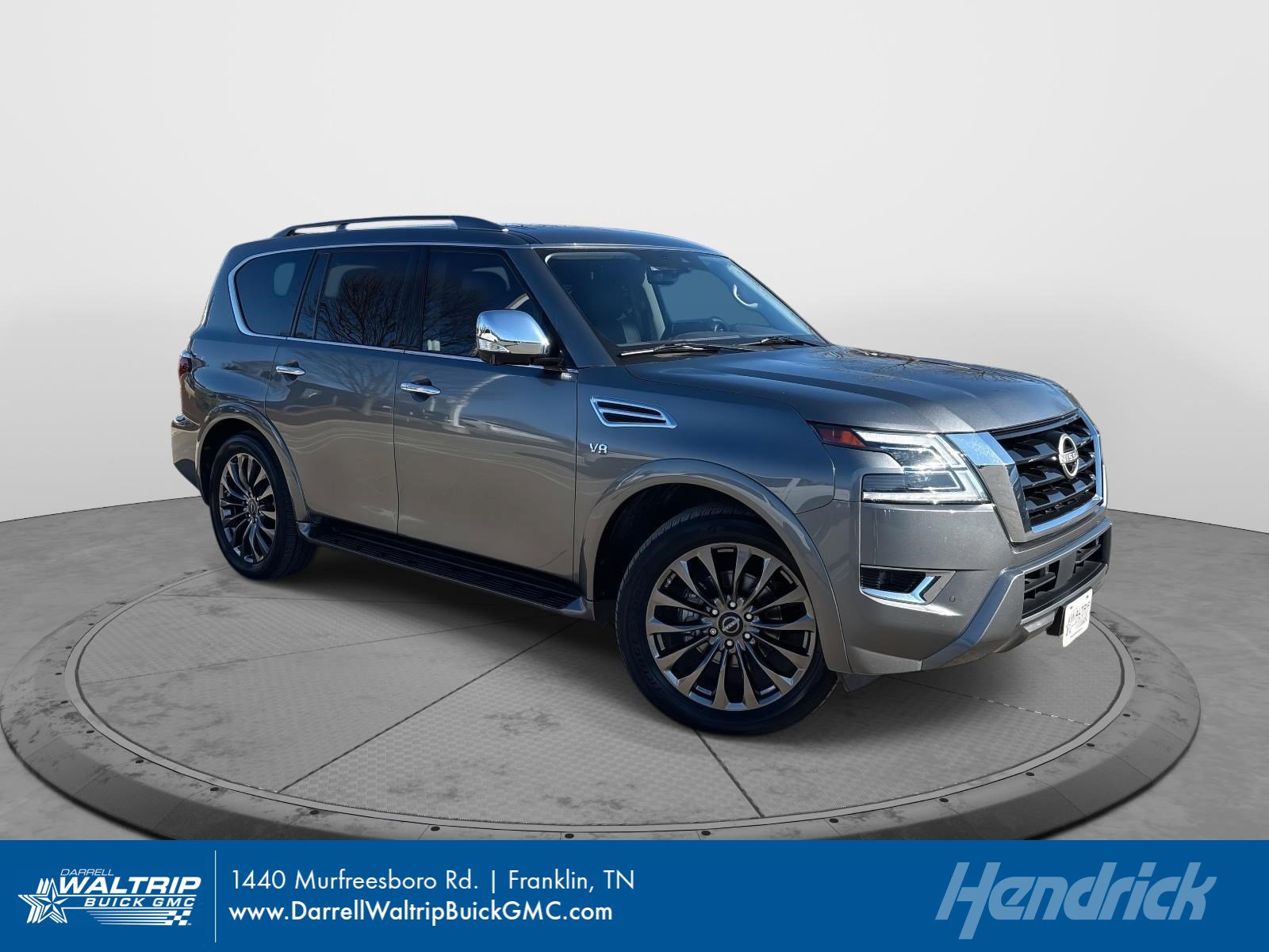 2021 Nissan Armada Platinum's photo