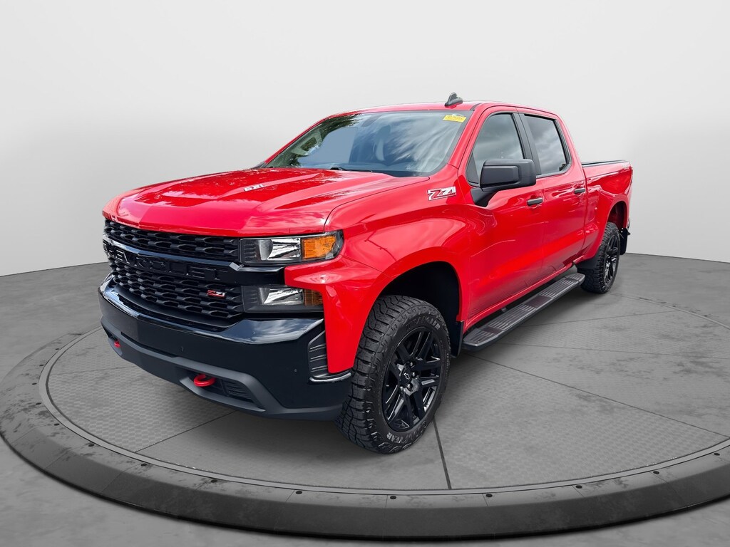 Used 2021 Chevrolet Silverado 1500 Custom Trail Boss Truck Crew Cab