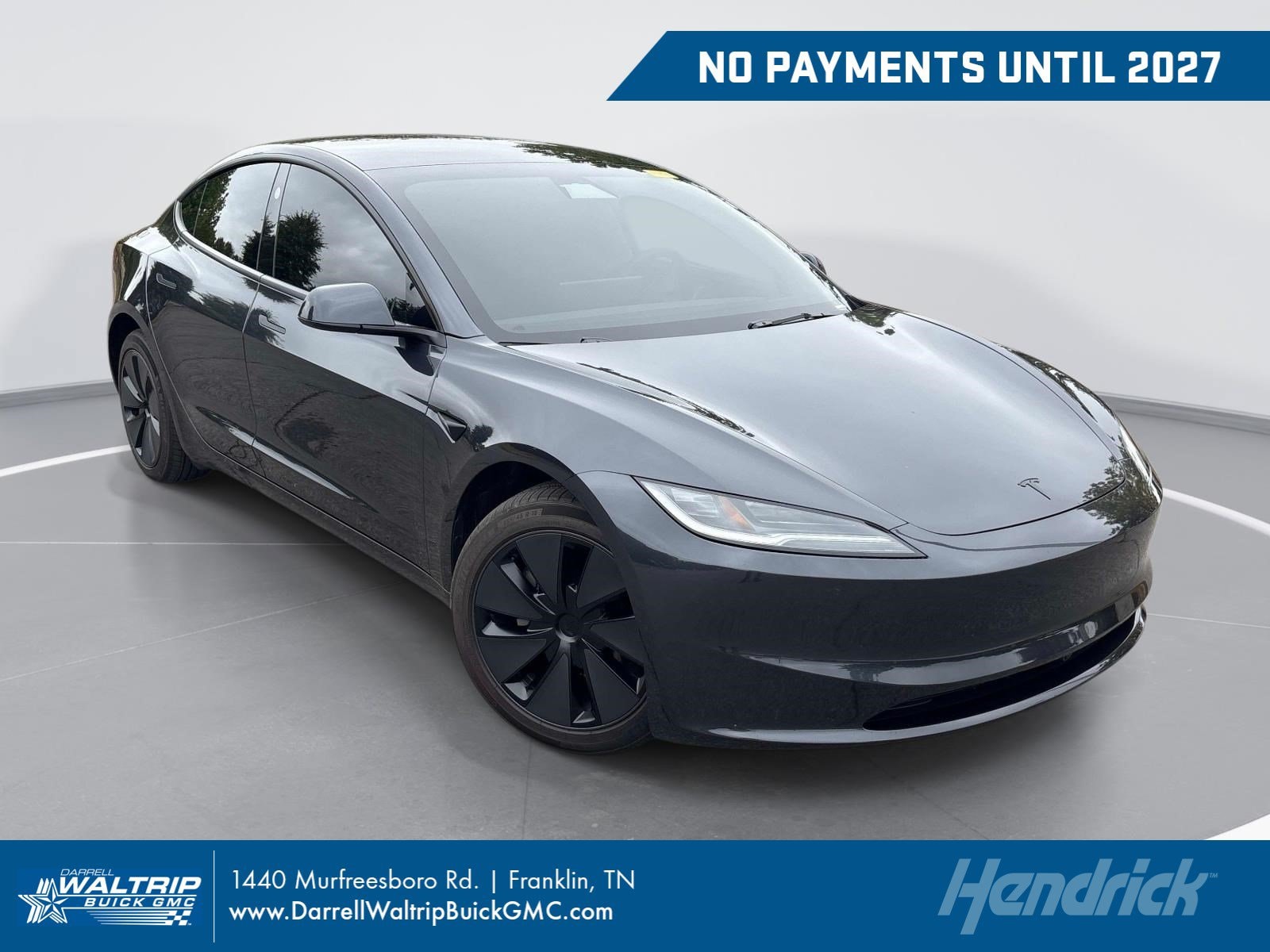 Used 2026 Tesla Model 3 Premium with VIN 5YJ3E1EA2TF137579 for sale in Franklin, TN