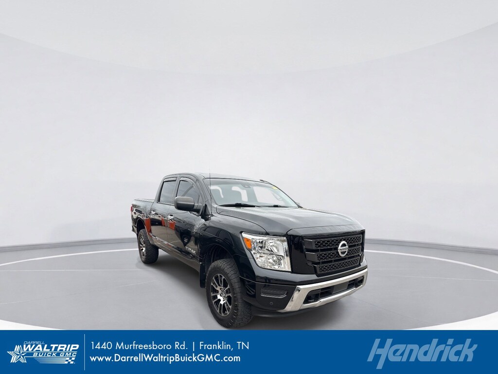 Used 2021 Nissan Titan Crew Cab SV 4x4 Truck Crew Cab