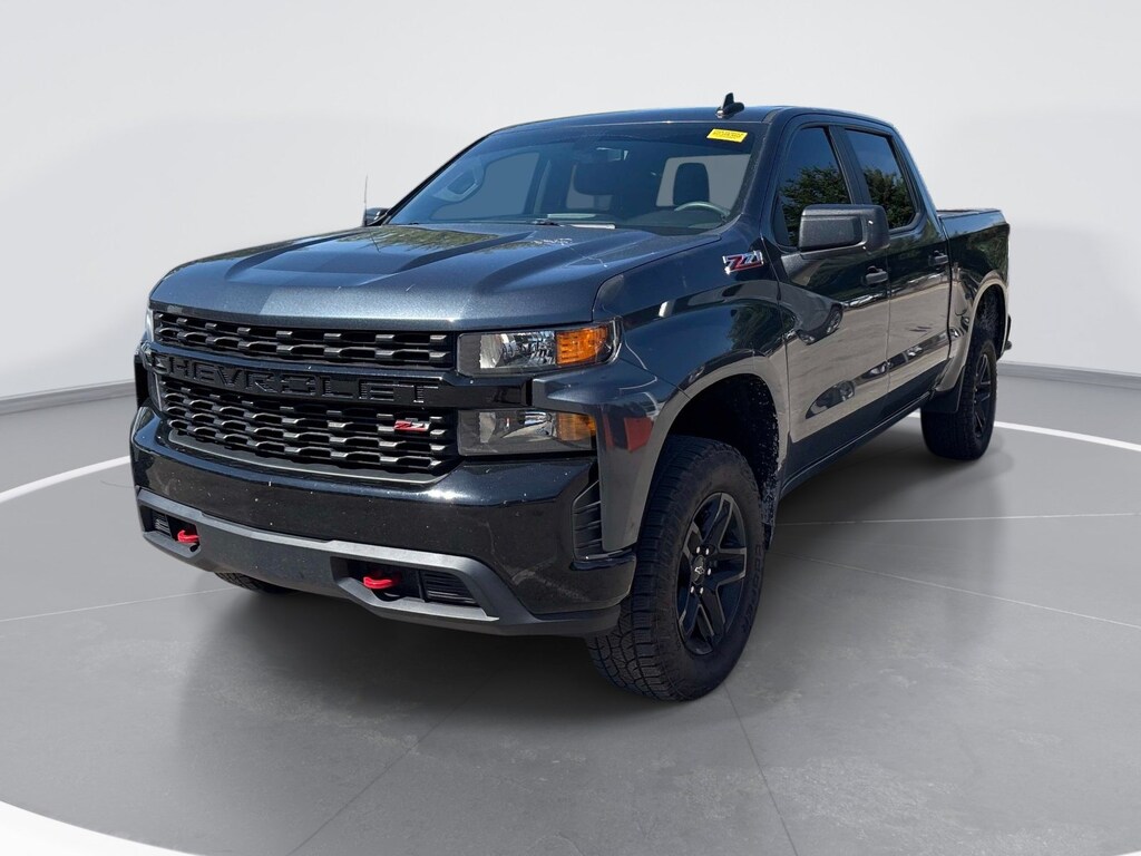 Used 2021 Chevrolet Silverado 1500 Custom Trail Boss Truck Crew Cab