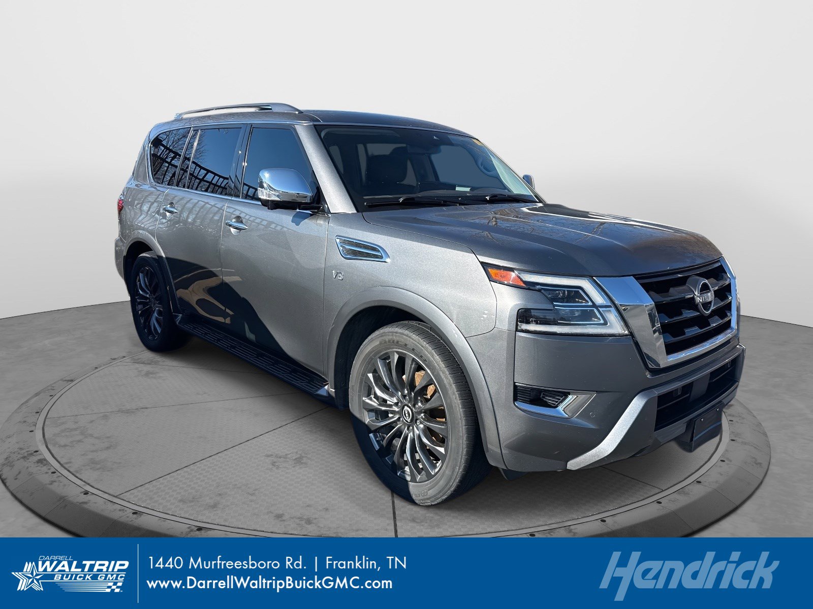 2021 Nissan Armada Platinum's photo