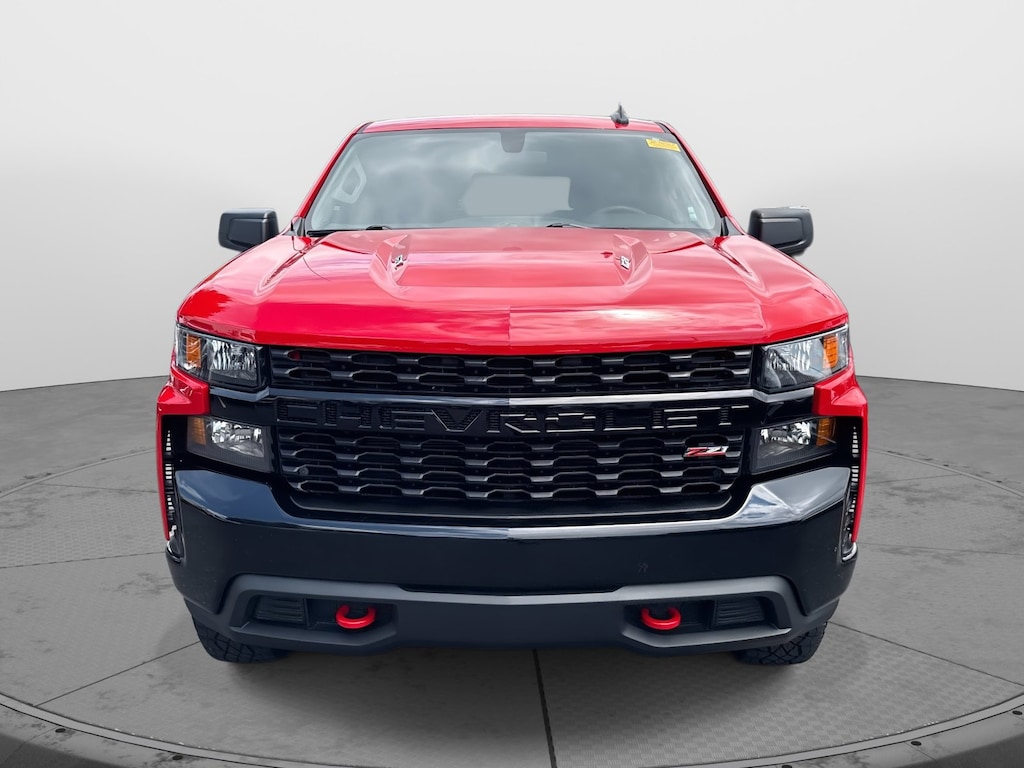 Used 2021 Chevrolet Silverado 1500 Custom Trail Boss Truck Crew Cab
