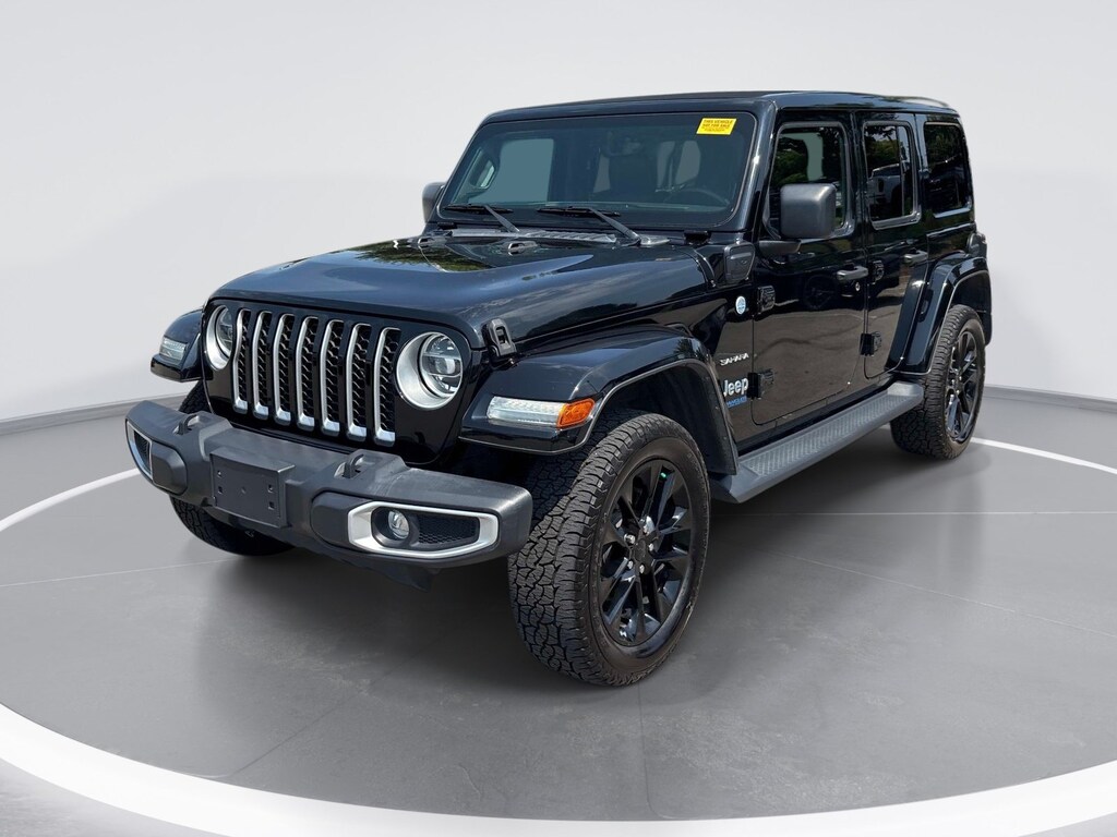 Used 2021 Jeep Wrangler 4xe Unlimited Sahara 4x4 SUV