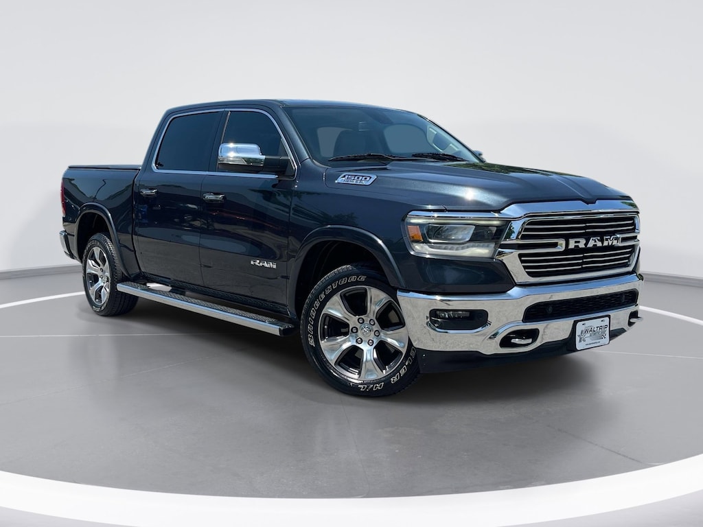 Used 2019 Ram 1500 Laramie Crew Cab 4x4 57 Box Truck Crew Cab