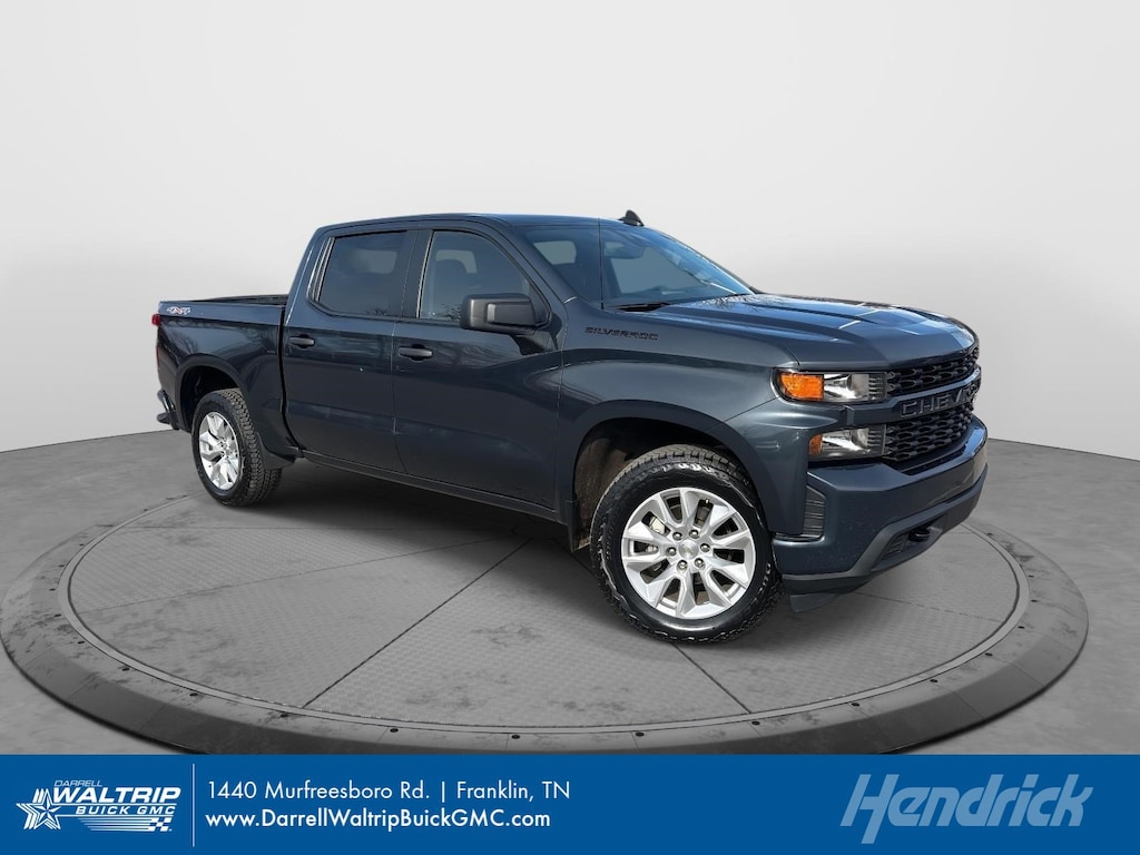 Used 2022 Chevrolet Silverado 1500 LTD Custom Truck Crew Cab