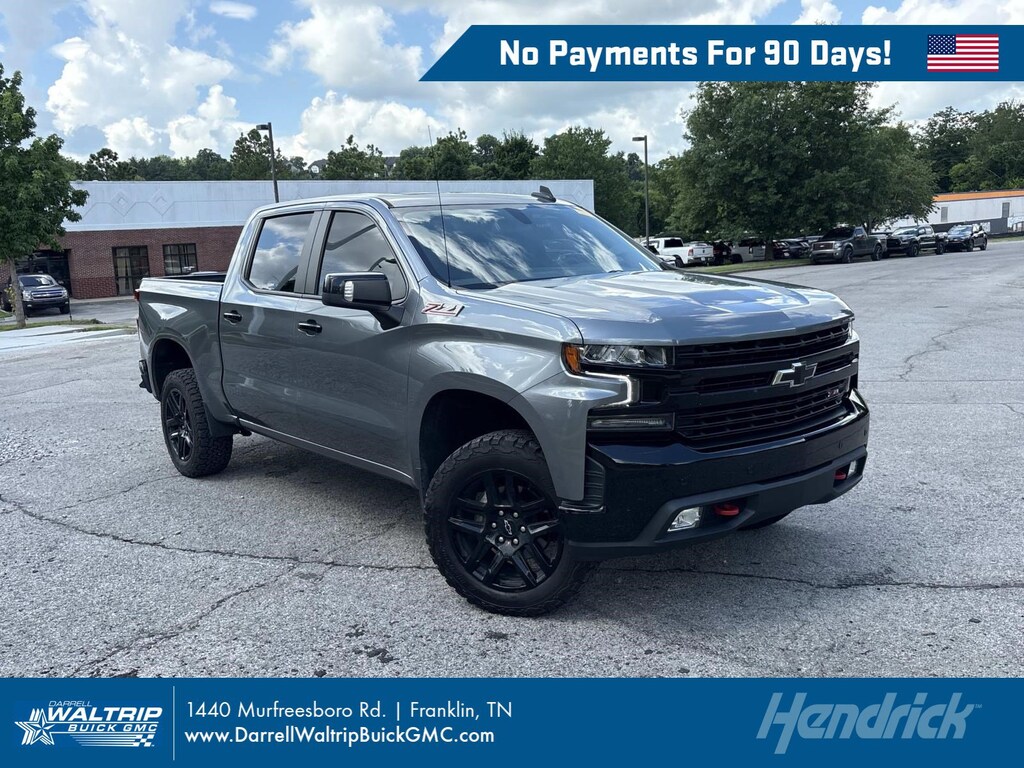 Used 2021 Chevrolet Silverado 1500 LT Trail Boss Truck Crew Cab