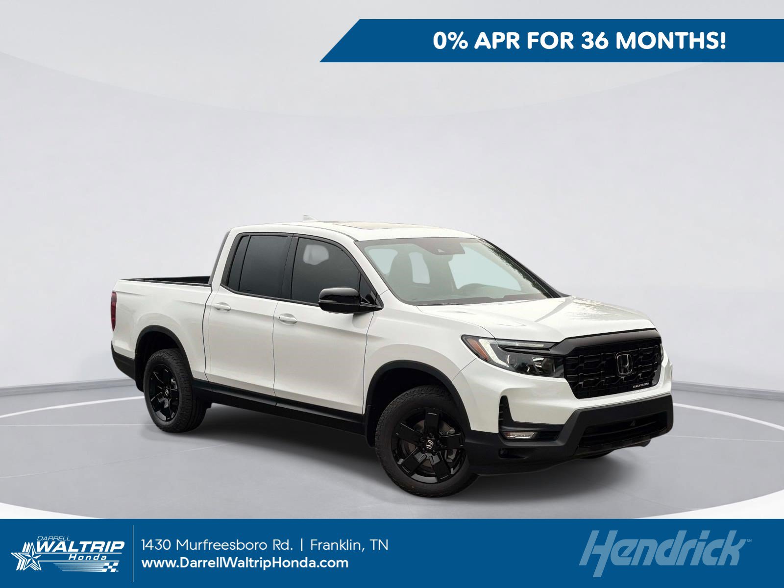 2026 Honda Ridgeline Black Edition Pickup