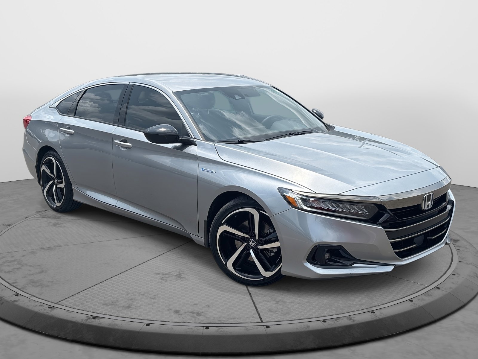 Certified 2022 Honda Accord Hybrid Sport with VIN 1HGCV3F22NA037403 for sale in Franklin, TN