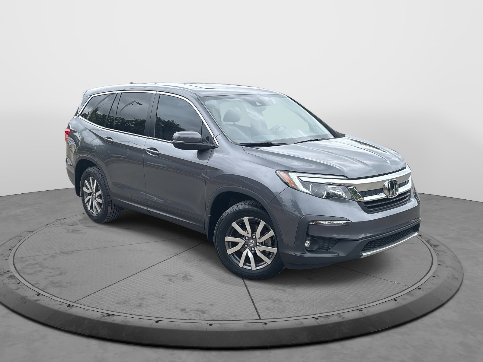 Certified 2022 Honda Pilot EX-L with VIN 5FNYF5H5XNB017329 for sale in Franklin, TN