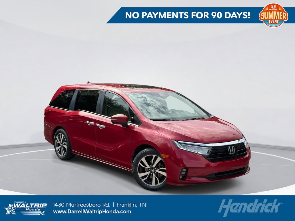 Certified 2022 Honda Odyssey Touring Minivan