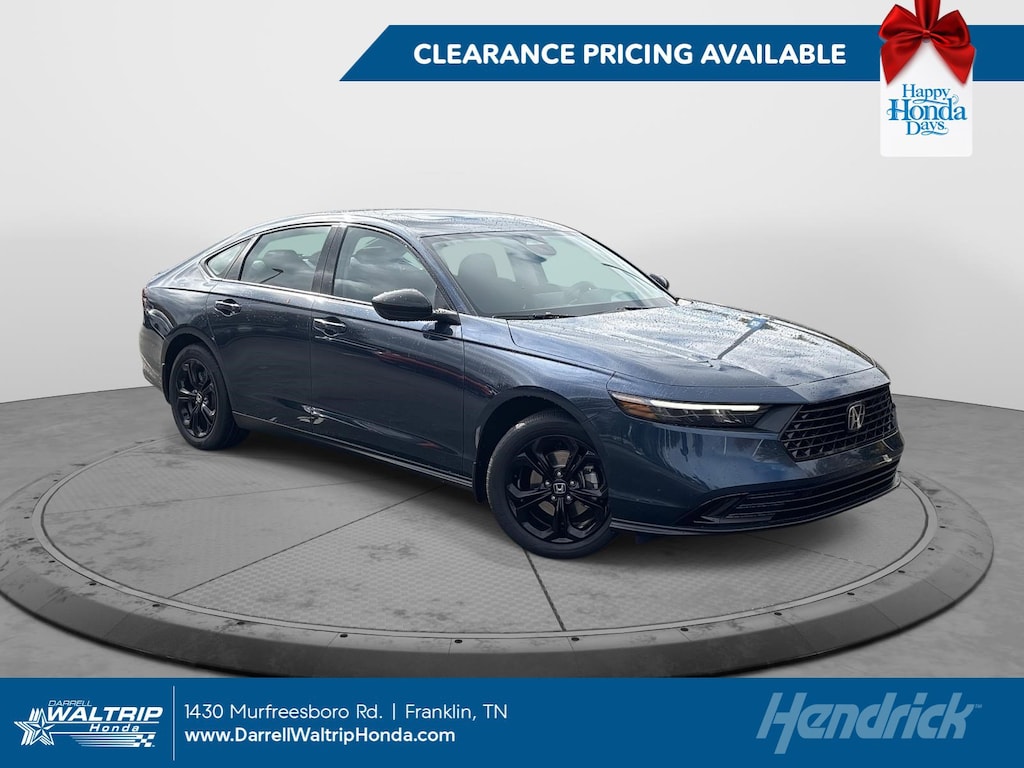 New 2025 Honda Accord SE Sedan