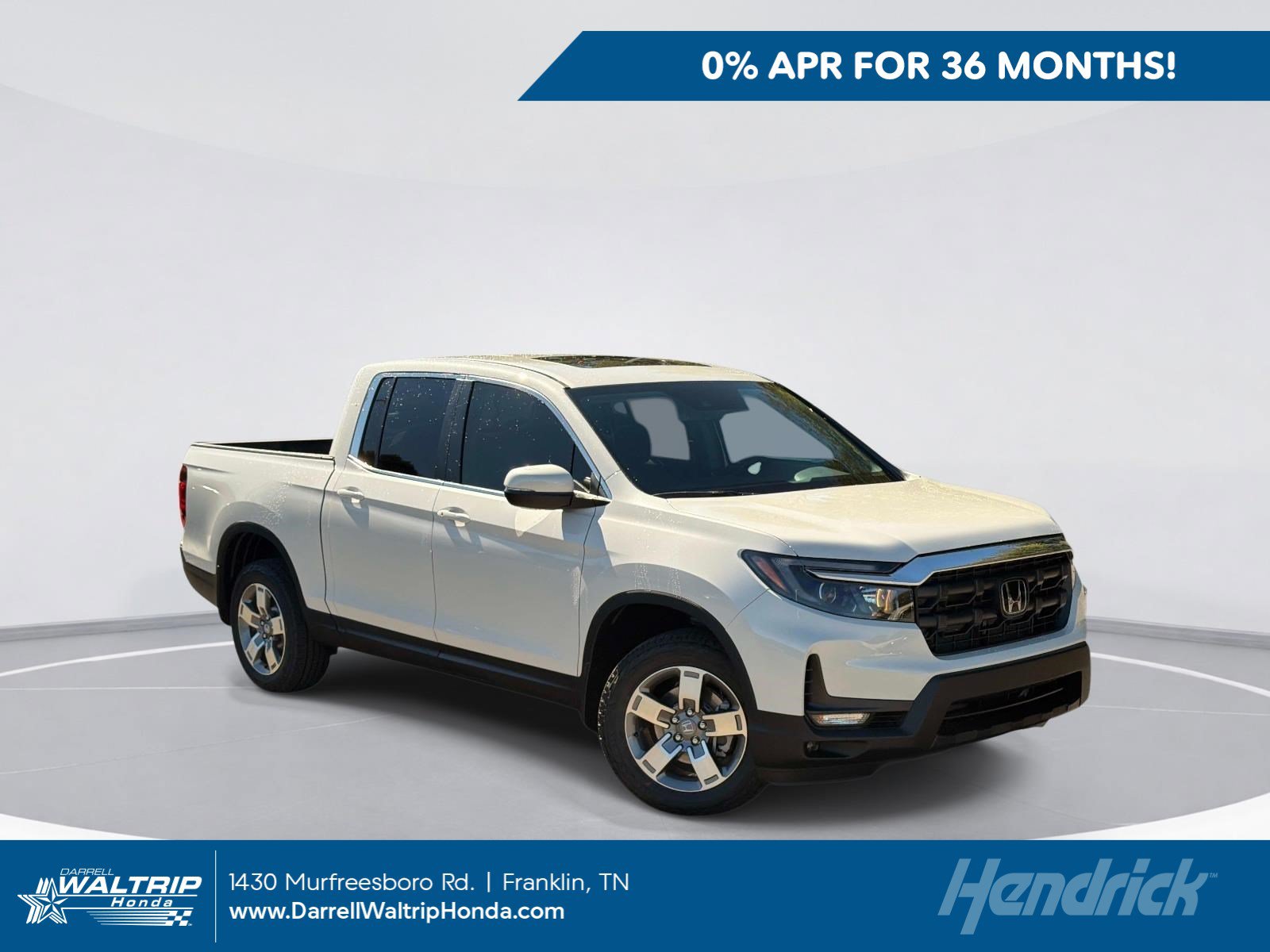 2026 Honda Ridgeline RTL Pickup