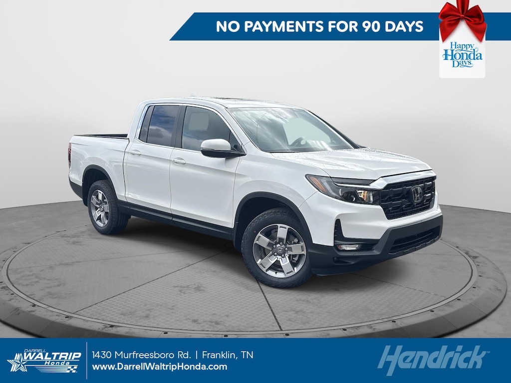 New 2026 Honda Ridgeline RTL Pickup