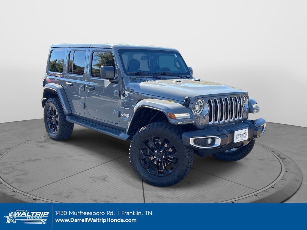 Used 2021 Jeep Wrangler 4xe Unlimited Sahara Convertible