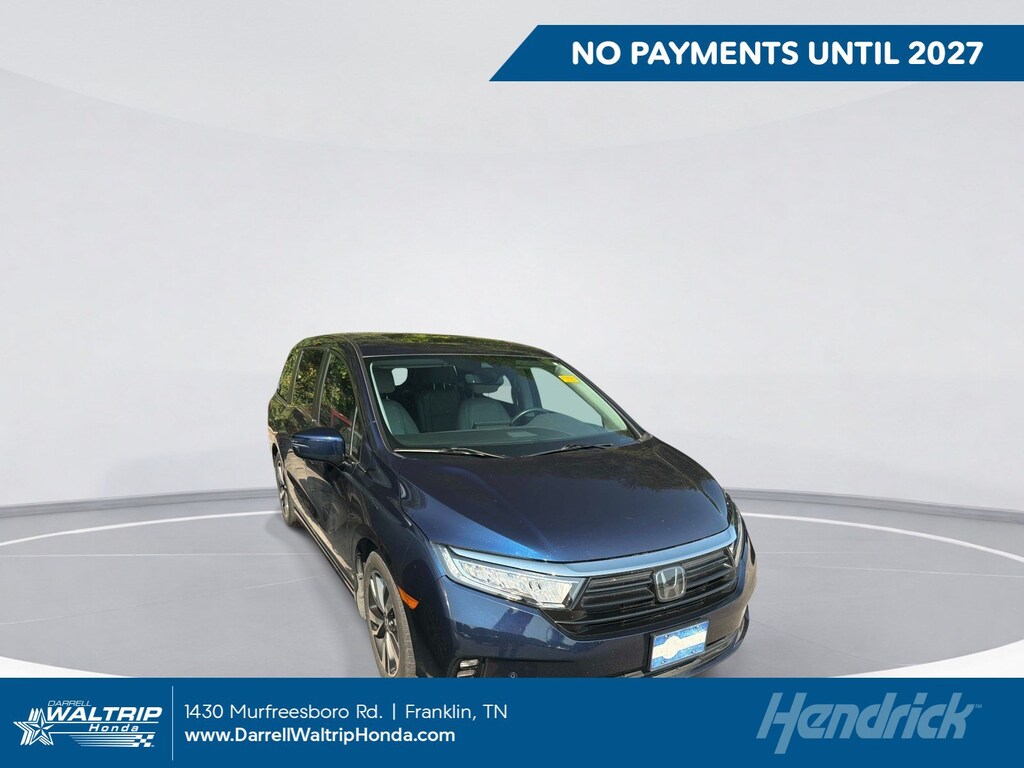 Certified 2023 Honda Odyssey Touring Minivan