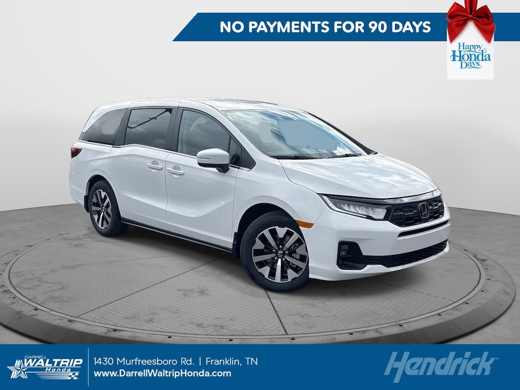 New 2026 Honda Odyssey EX-L Minivan