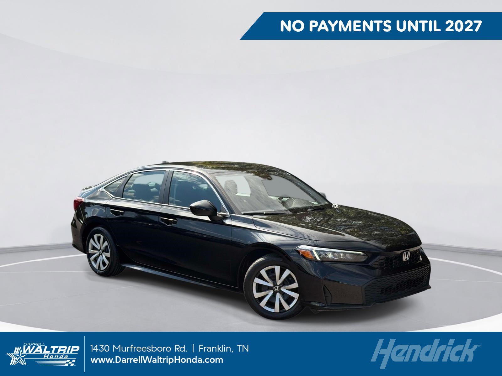 Certified 2025 Honda Civic LX Sedan