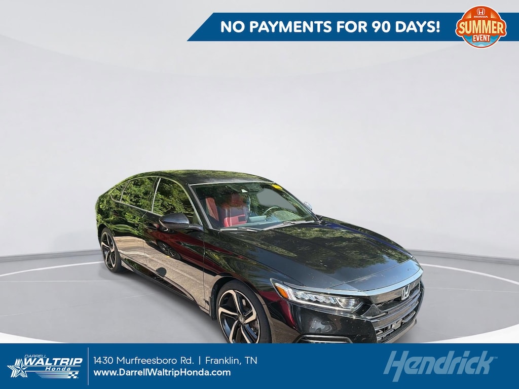 Certified 2020 Honda Accord Sport Sedan