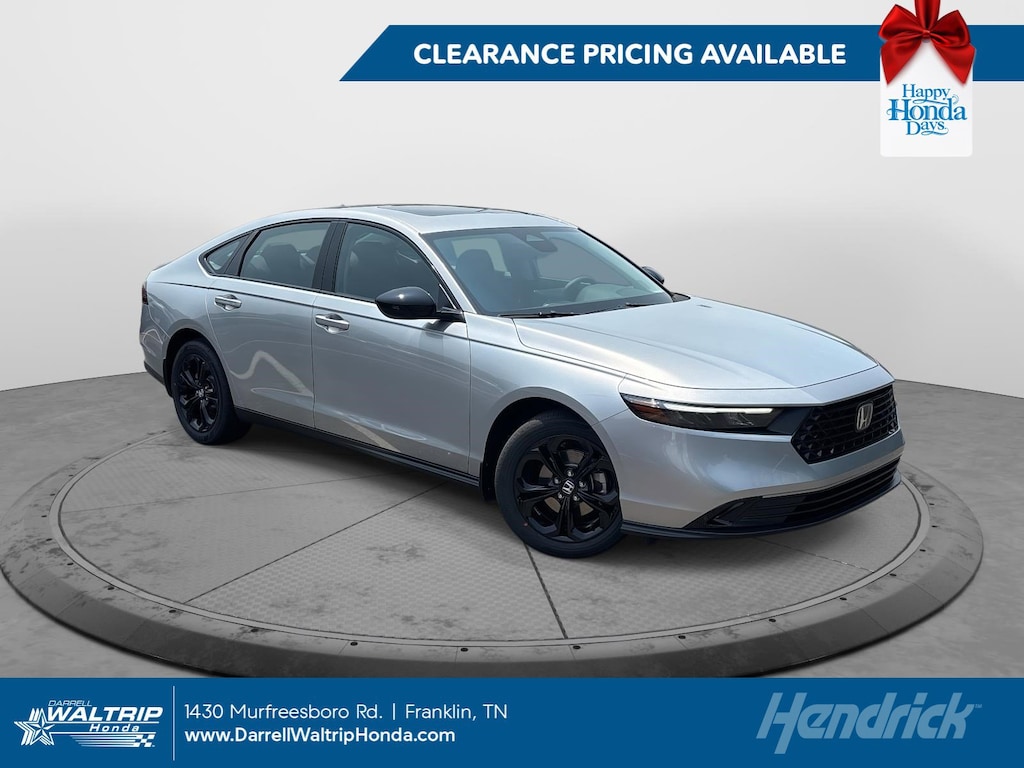 New 2025 Honda Accord SE Sedan