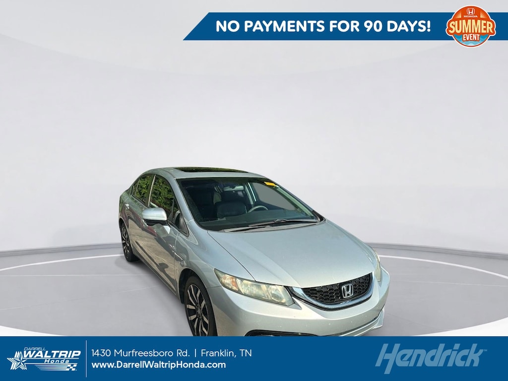 Used 2015 Honda Civic EX-L Sedan