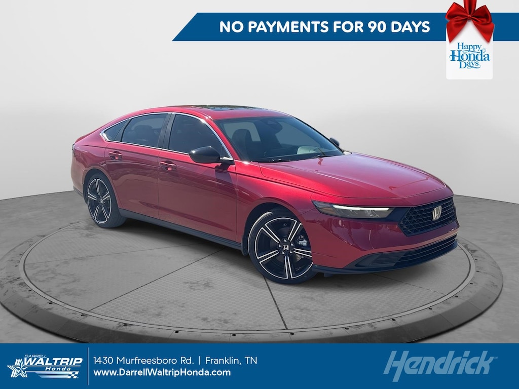 New 2025 Honda Accord Hybrid Sport Sedan