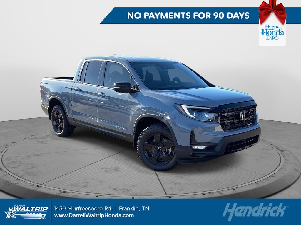 New 2026 Honda Ridgeline Black Edition Pickup