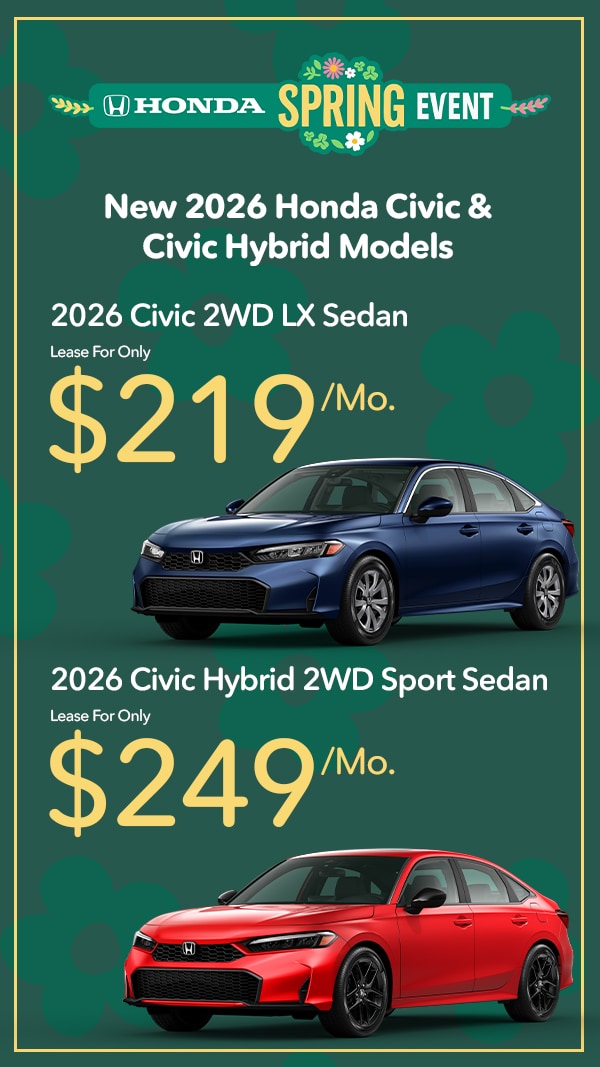 受け渡し予定者決定　HONDA Today New Honda Civic in Franklin, TN | Darrell Waltrip Honda