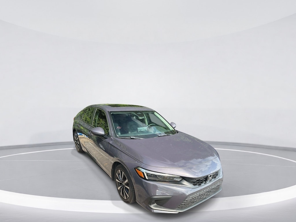 Certified 2024 Honda Civic EX-L Hatchback